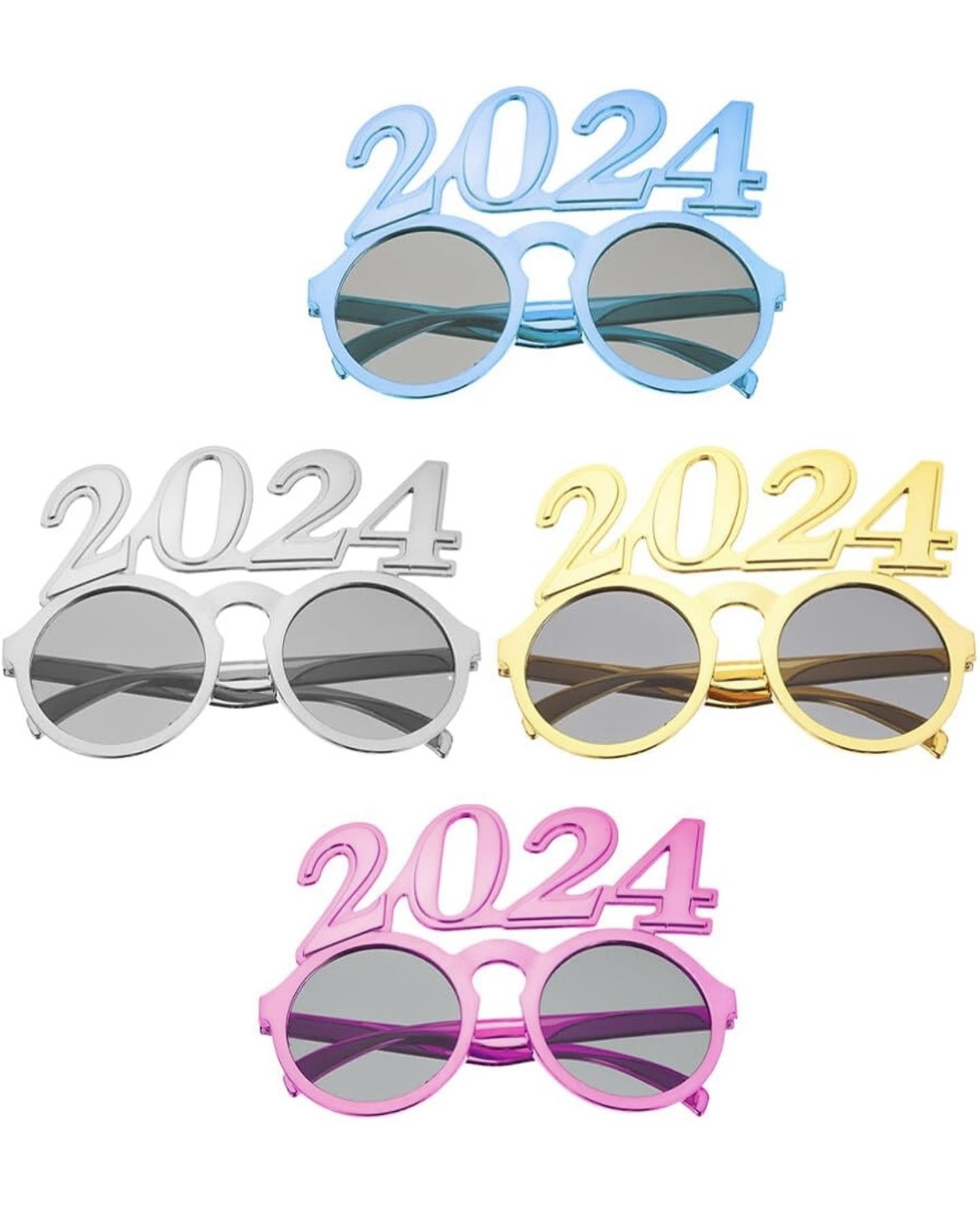 2024 Gafas De Año Nuevo<br/>Quantity Available:vendido 