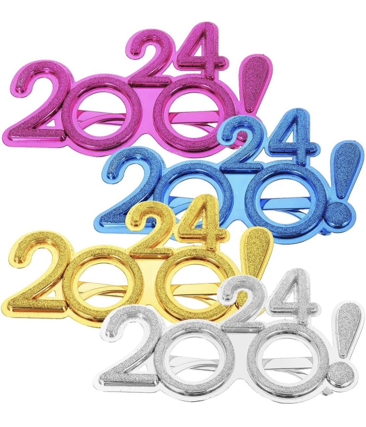 2024 Gafas De Año Nuevo<br/>Quantity Available:vendido 
