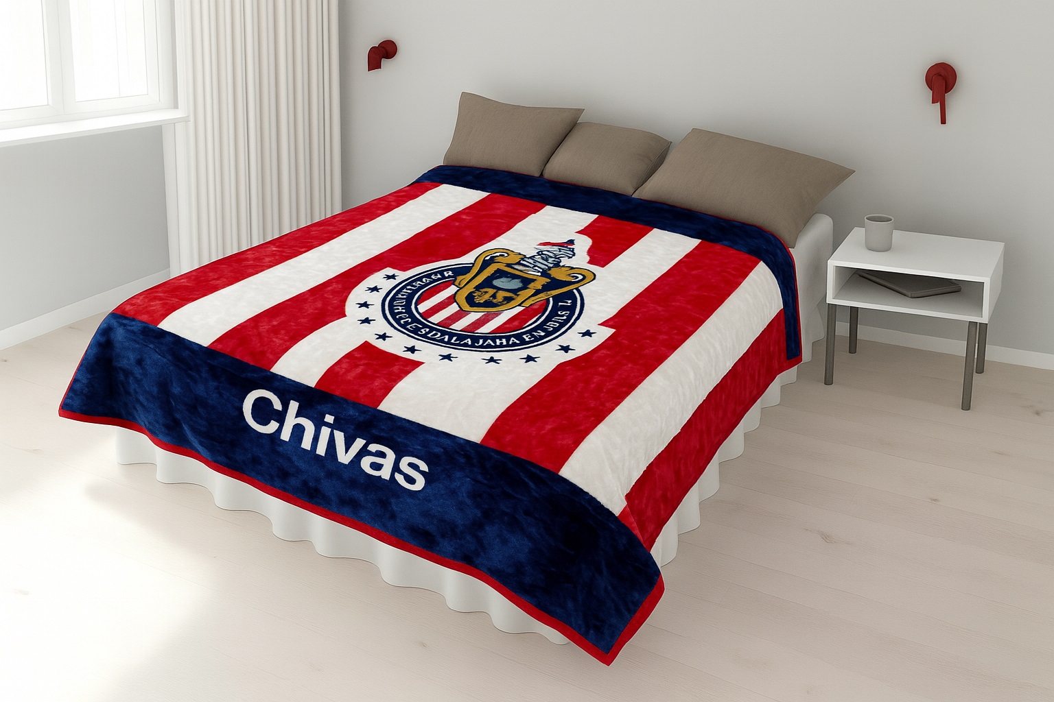 79*96 Club Chivas Blanket<br/>Quantity Available:150 pcs 