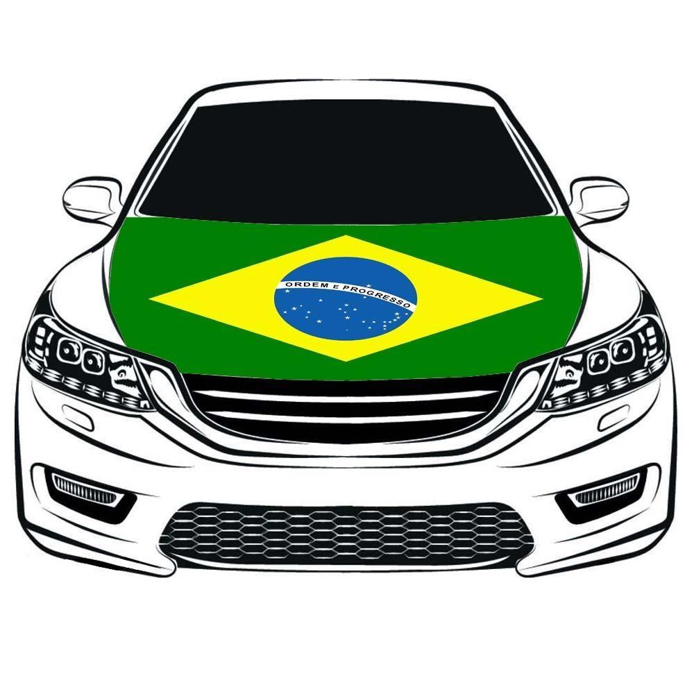 Brasil Car Hood Flag(FITS MOST CARS)<br/>Quantity Available:5 pcs 